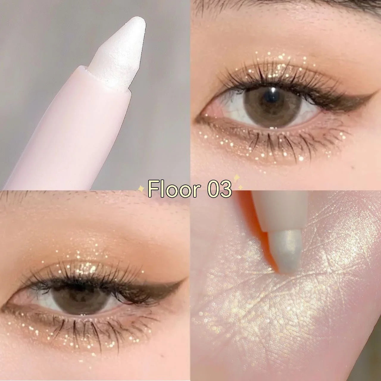 SWEET MINT - Crouching Silkworm Eyeliner Pen Makeup Brightening