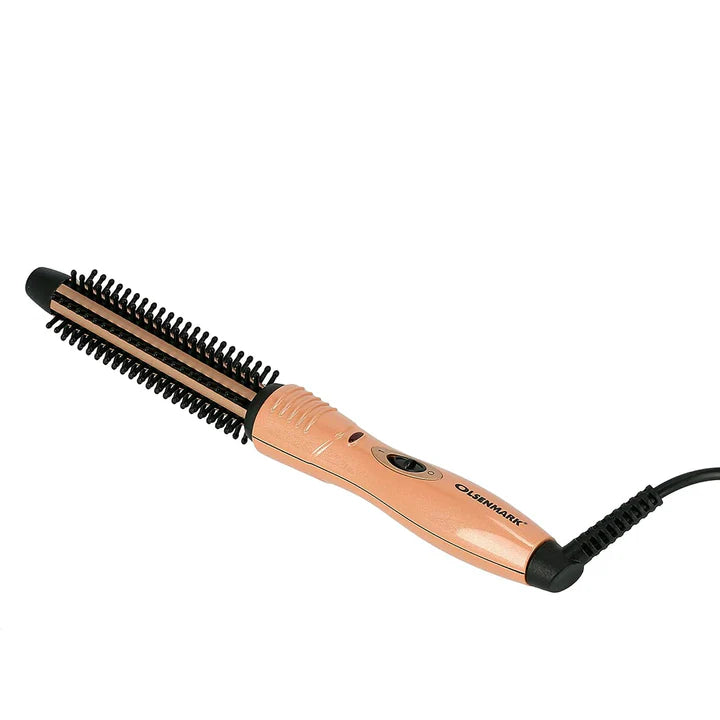 OLSENMARK Heated Hair Brush - ceramic anti-frizz straightening brush with adjustable temperature
