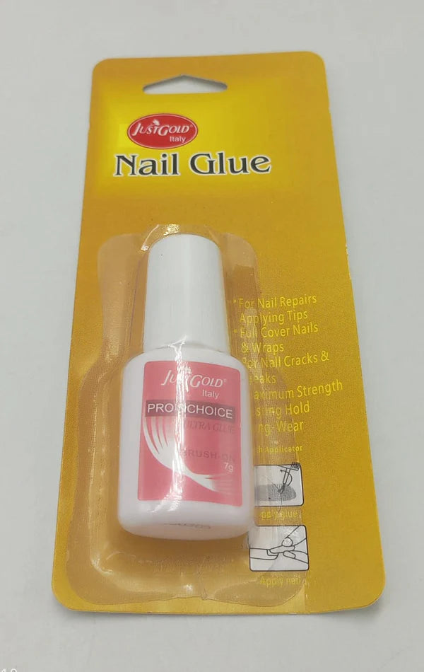 PRO CHOICE Nail Glue - quick-drying formula with precision fine-tip applicator
