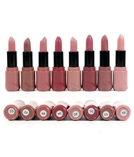 MISS ROSE Elegant Color lipsticks details - Nourishing moisturizing formula with rich pigmentation for flawless elegant finish
