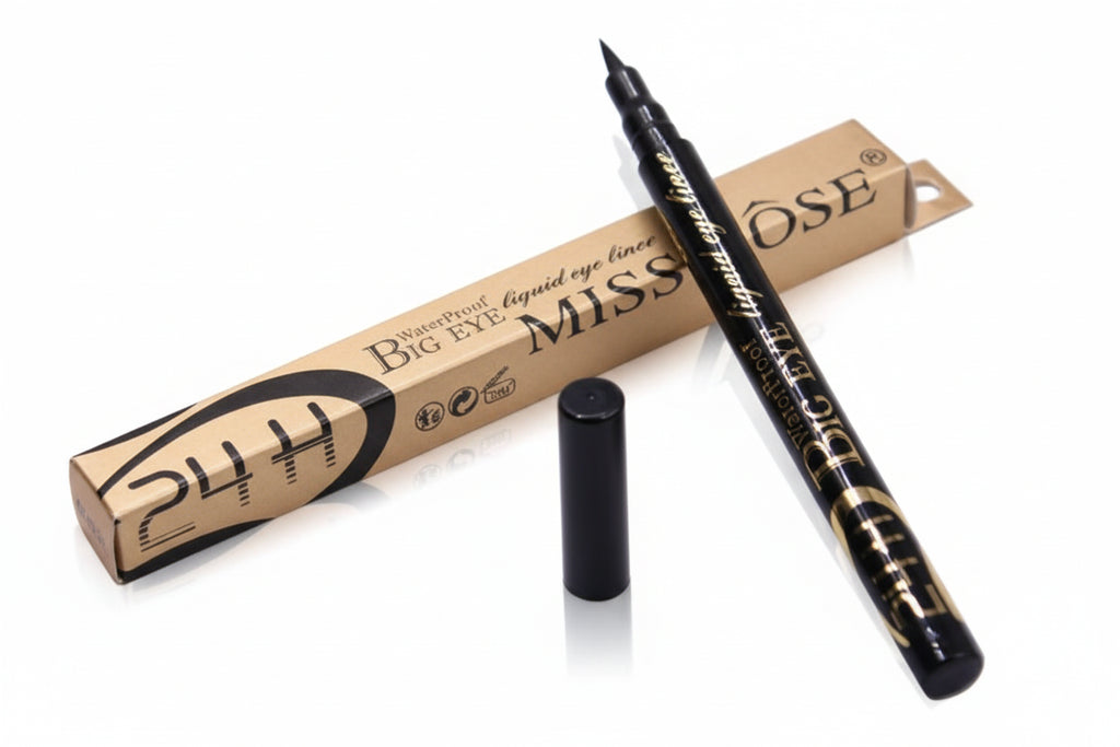 MISS ROSE Eye Liner trio - Versatile colors for casual and glamorous looks with travel-friendly compact design
