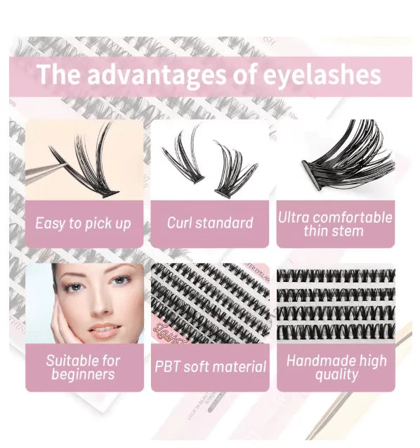 MERAKMORRI - eyelash Cluster Kit