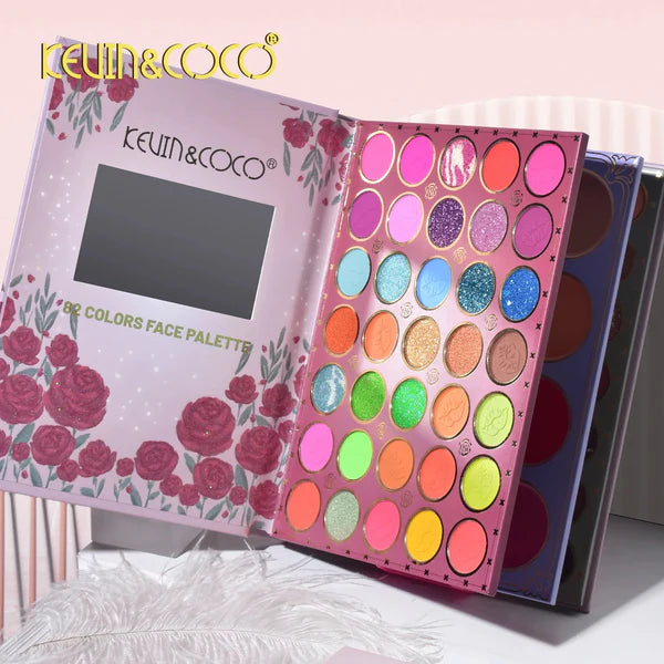 KEVIN & COCO - 82 Colors Face Palette