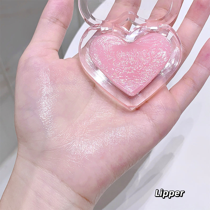 GEGE BEAR Lip Gloss & Blush - buildable pigmentation with glossy, dewy finish
