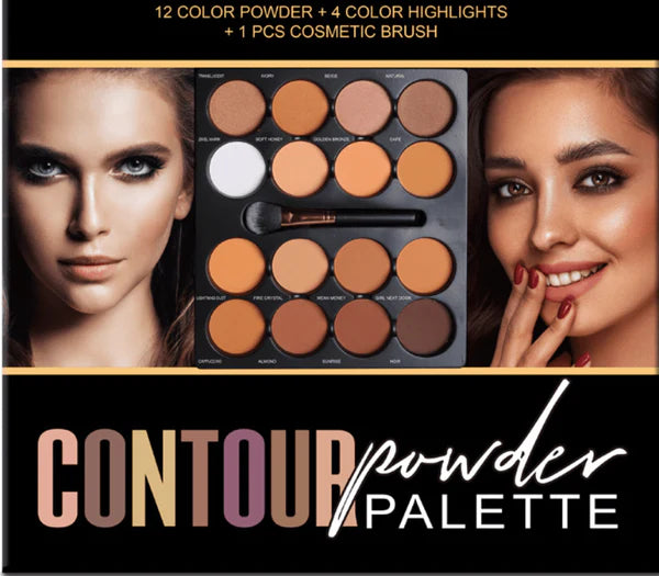 SACHA MATE - 8 Colors Contour Palette