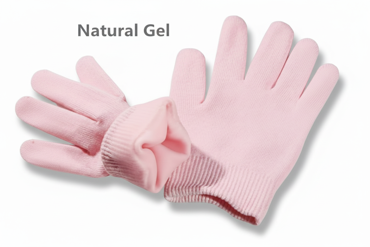 SGS SPA Gel Gloves with infused gel interior - Professional spa-grade hand moisturizing treatment
