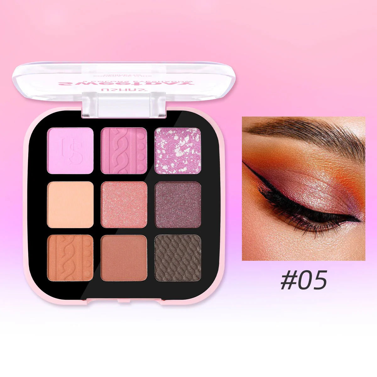 USHAS - Sweet Day 9 Colors Eyeshadow